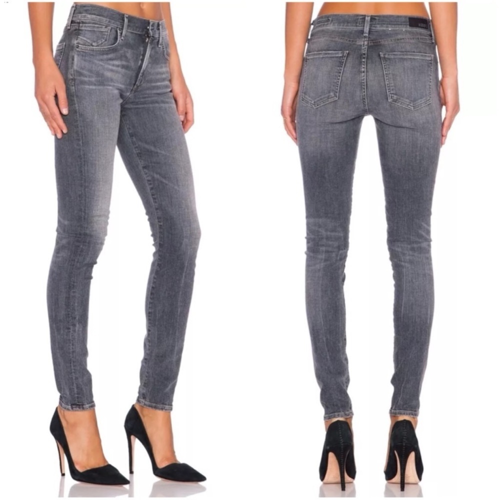 Agolde Sophie High Rise Skinny Jeans